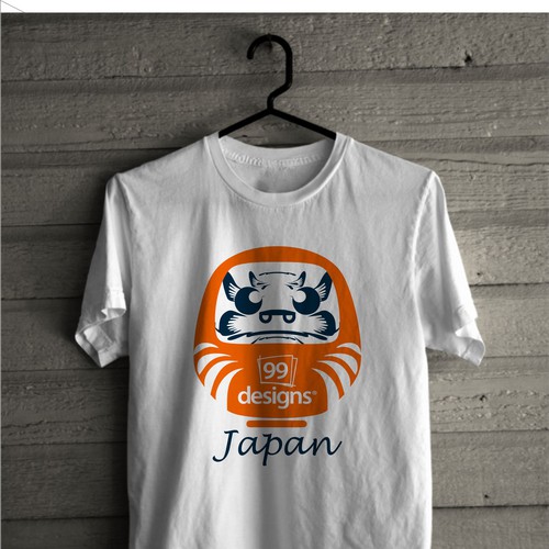 Design WANTED T-shirt design for 99designs JAPAN di rzlukman