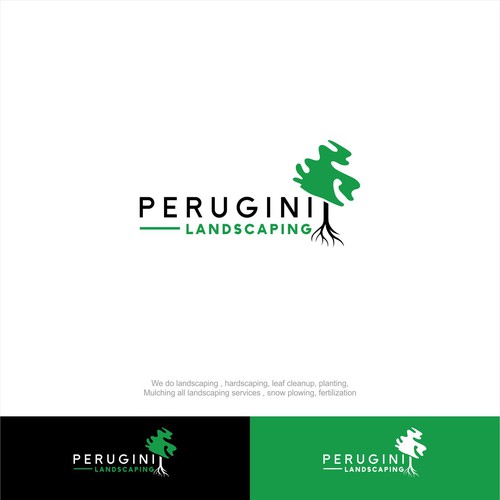 "I need a awesome rebrand of my landscaping company to take me to the next level" winning Logo & business card