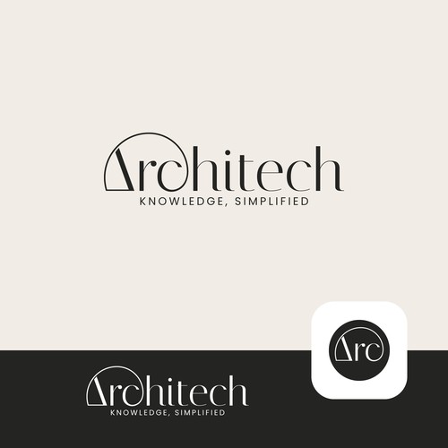 Brilliant logo required for knowledge oasis in an age of cognitive overload! Design by Anchasto