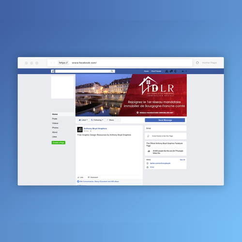 Facebook cover contest entry by AEI™