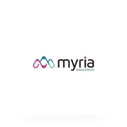 Logo for biotech company advancing drug development Design by MrBaba