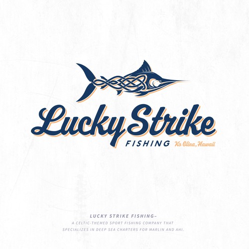 Lucky Strike Fishing Design von Junk Wizard