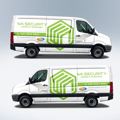 Design using our logo on vehicles to stand out to the public Design by DuhaCreative