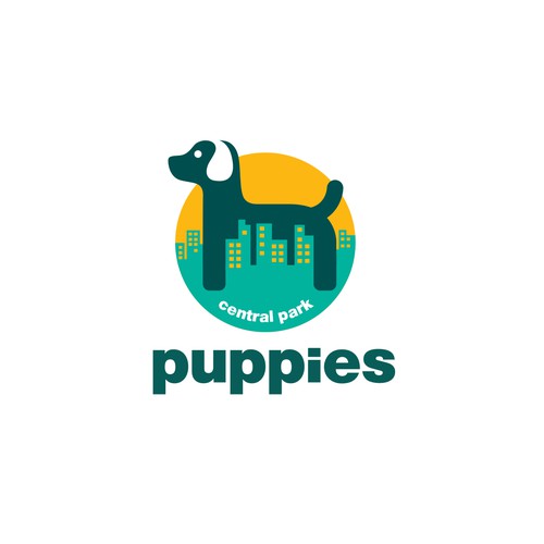Design a heartfelt, modern logo for a brand that brings families and puppies together. Design by Vel66