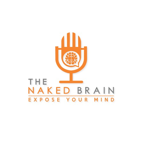 Designs Design Logo For Fun Modern Neuroscience Talk Show Called The Naked Brain Expose