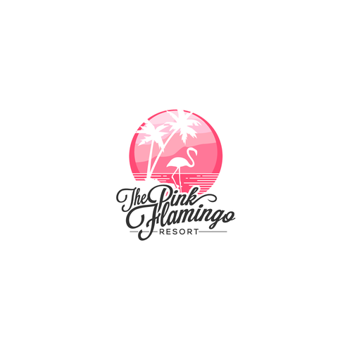 Pink Flamingo Logo