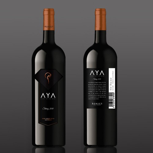 All New Luxury Wine Label Diseño de emilioyanez