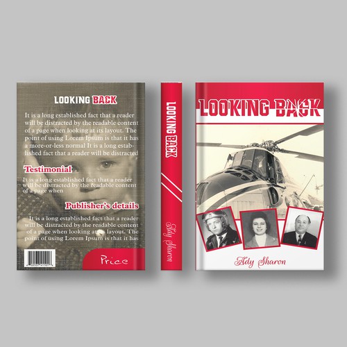 Design powerful Book Cover for "Looking Back" Design by Masuda Begum