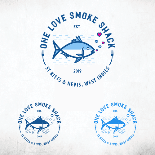 One Love Smoke Shack Design von MARLON KALIS