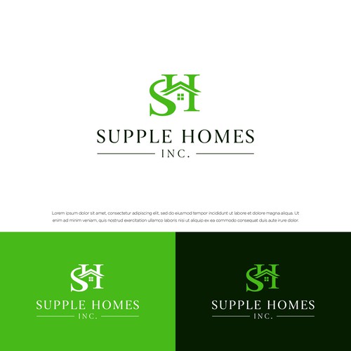 Revamp and refresh a custom home builder's current logo Design by GranzCreative