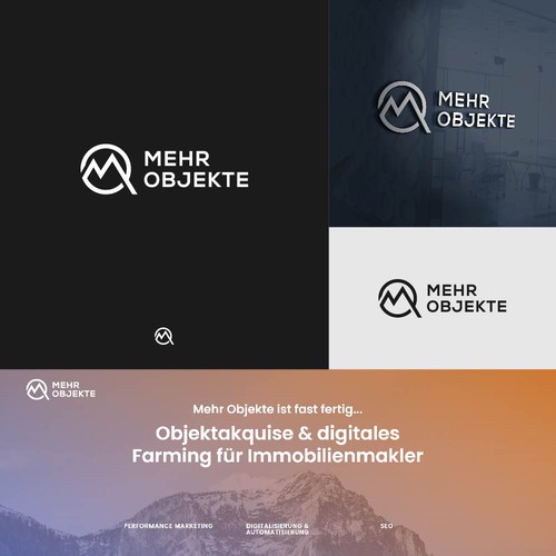 Corporate identy and logo for real estate marketing agency Design by Mirza Yaumil