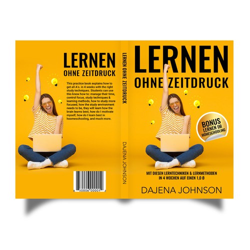 "Learning techniques for students book cover"-ontwerp door Mr.TK