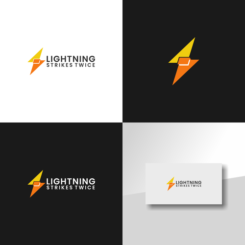 Design a Lightning Strikes Twice logo for a book publisher fighting climate change! Design by Gyan S™