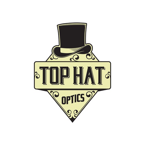 "Top Hat" Logo Design by Haris3