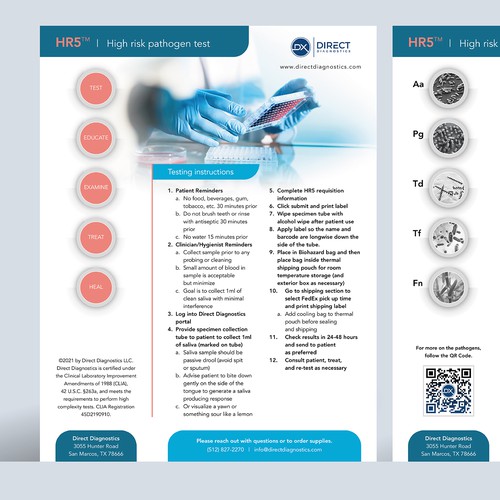 Compelling Flyer  Biotech Lab Design by copilul