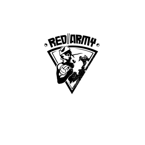 Create a cool, intense, captivating and intimidating logo for a Sports Team - RED ARMY Design by fatrat