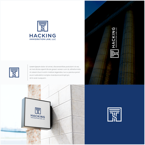 Law Firm Logo Design réalisé par SANJI_™