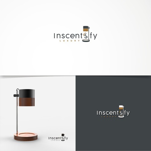 Diseño de Inscentsify - logo de Rasyid