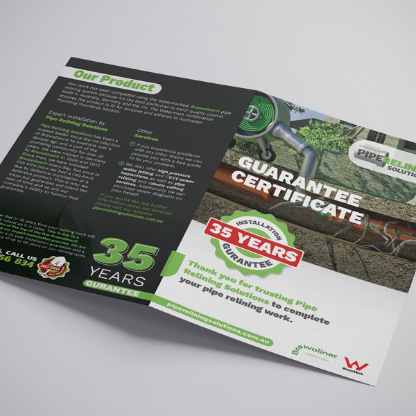 Guarantee Certificate Design 