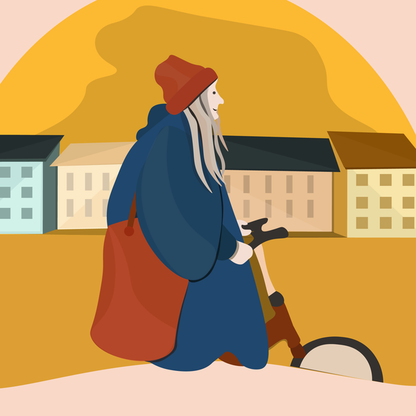 Illustration City Girl