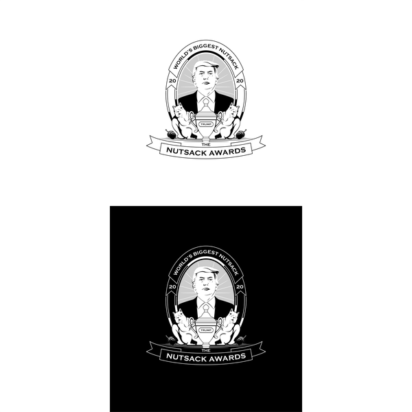 Design realizzato da J4$on intitolato "nutsack awards"