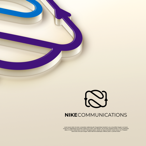 Nike Communications Logo Contest Design by MstrAdl™