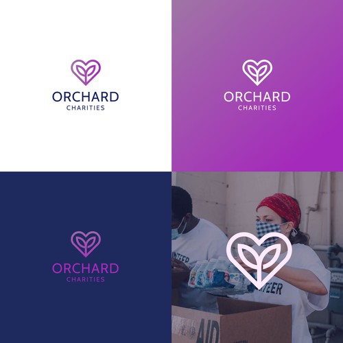 Local charity logo representing doing good Design by Art.Mafioso