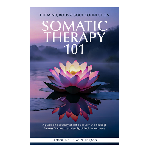 Beautiful & powerful book cover with a lotus flower design Design by Priyanshudzin