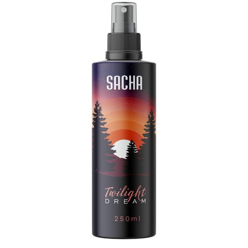 Sacha Body Mist Ontwerp door rashedhannan