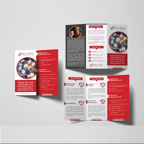 Catchy Brochure needed for a contest Design by designbox21