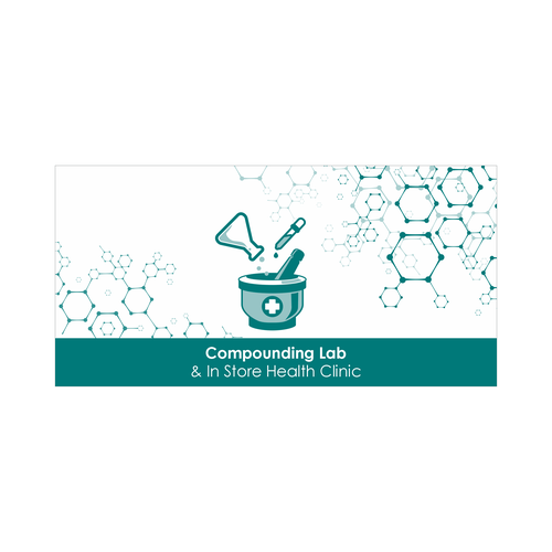 Compounding Pharmacy Signage Design von Vitalia.m
