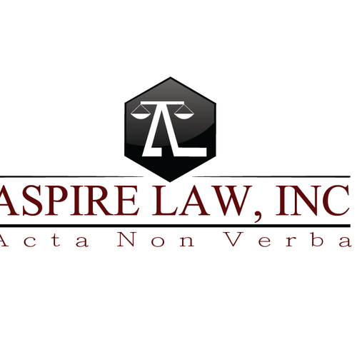 Logo for Aspire Law Logo design contest
