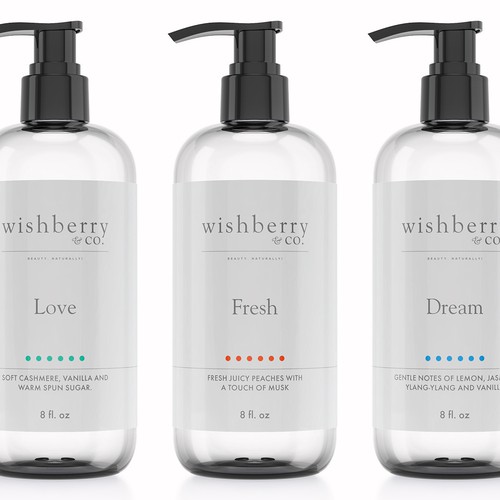 Wishberry & Co - Bath and Body Care Line Ontwerp door D'D Design