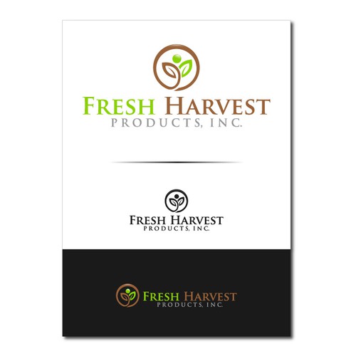 Logo for Fresh Harvest Products, Inc. Design by giliriz