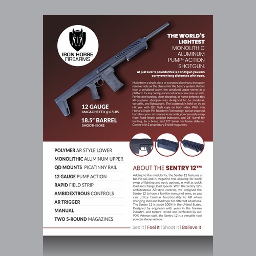 Sentry 12 Design by 99kreative