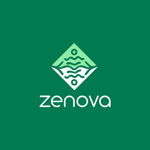 Design di Zenova Logo: Revolutionary suite of health and wellness mobile apps di Kencono Wungu