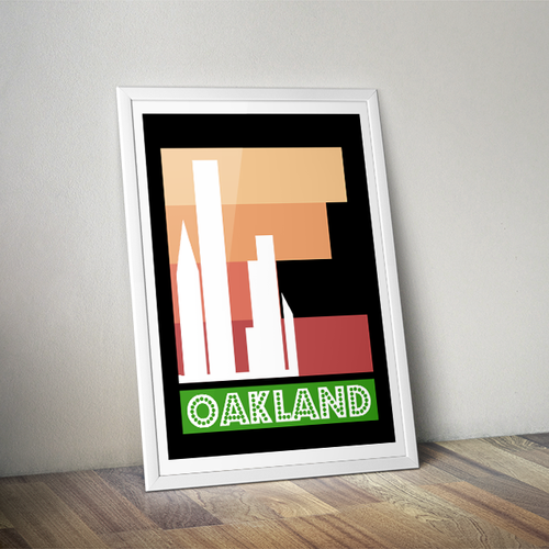 コンペ「Community Contest: Create a great poster for 99designs' new Oakland office (MULTIPLE WINNERS!)」のデザイン by mavguerreroさん 