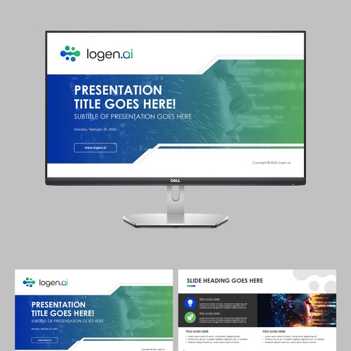 KI-Startup need a creative Powerpoint Template Design Design by Wisden