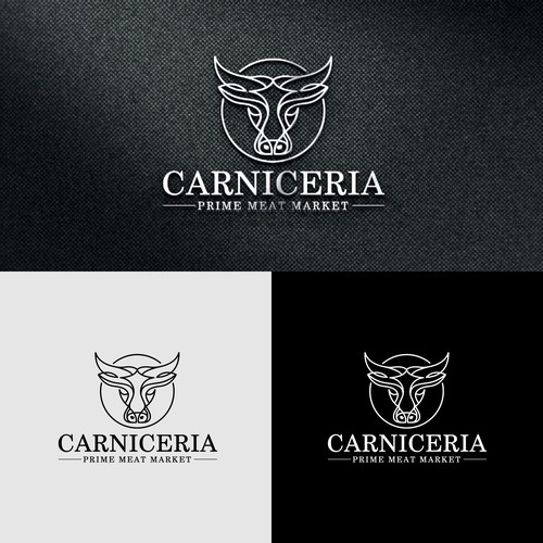 Meat Market Logo ASAP Design by Web Hub Solution