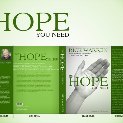 Design Rick Warren's New Book Cover Diseño de daunsemanggi