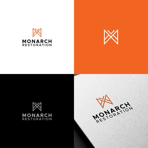 Design a modern clean logo package for a restoration company Design by Danny A