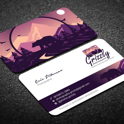 Unique business card design for Photography Business Design réalisé par CurveSky™ ☑️