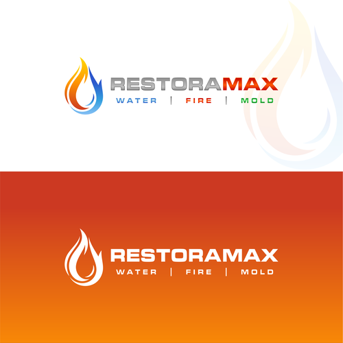 Restoration Company Branding. Design by Gacorrr