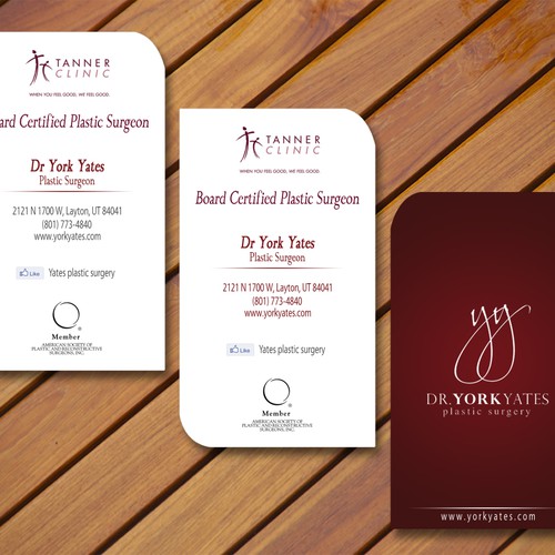 Dr. York Yates Plastic Surgery - business card Design by ls_design