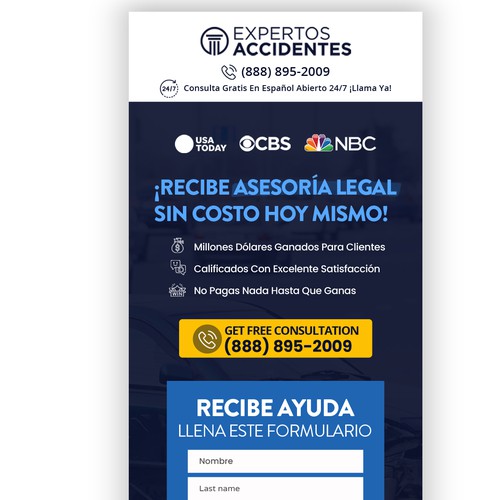 Landing page design contest entry by Rith99★ ★ ★ ★ ★