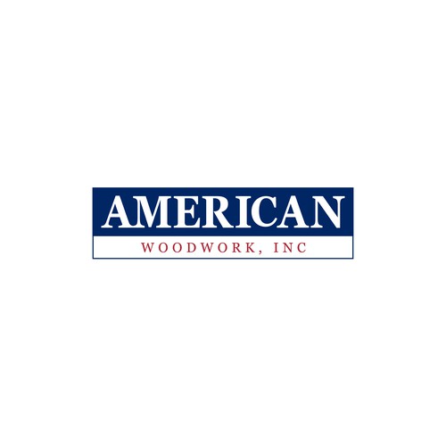 Design American Woodwork news a new logo di DesignWarrior13