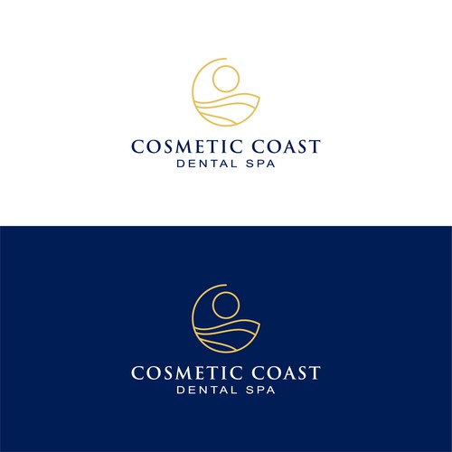 Design old money aesthetic for boutique cosmetic dental office located on the coast on NC Design by KREATIVE™