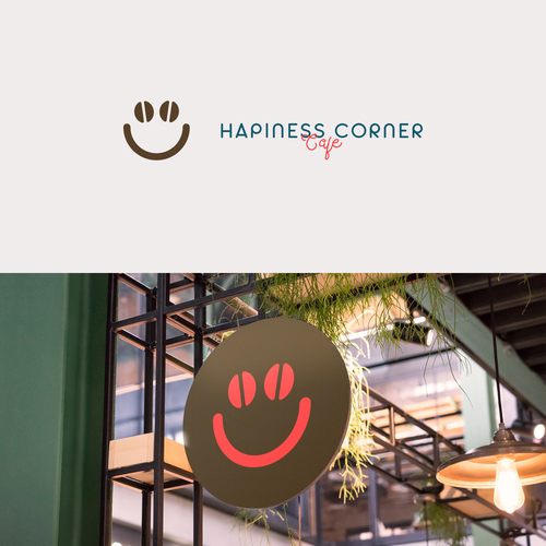 Design a unique logo for Happiness corner cafe | Logo design contest