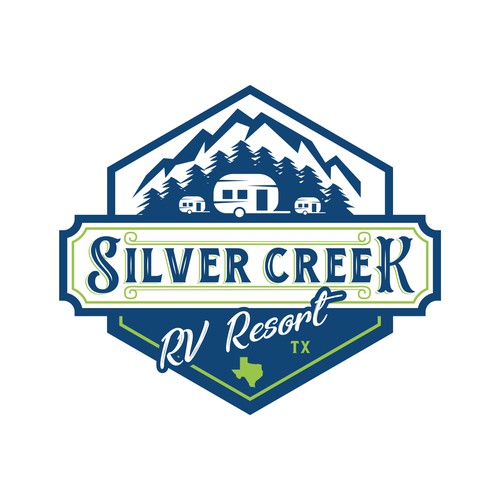 design logo for RV Park and campground Diseño de Alfatih05