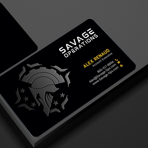 Business Card & Letterhead for Armed Security Agency Design by chandrayaan.creative